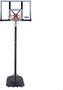 Lifetime Canasta de Baloncesto Portátil Ajustable con Tablero de Policarbonato, Altura 244-305 cm