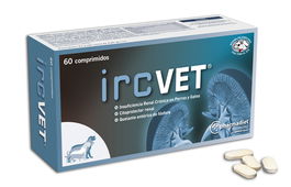 Pharmadiet IRC-VET 60 cápsulas - Complemento Insuficiencia Renal Crónica Perros Gatos (Quercetina, Resveratrol, Alcachofa, Omega 3, Vitaminas B)
