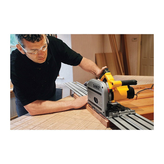 DeWalt DWS520KTR-QS Sierra de inmersión con riel guía DeWalt DWS520KTR-QS Sierra de inmersión con riel guía