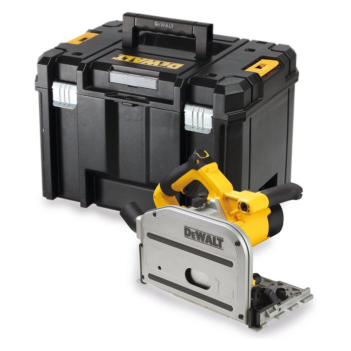 DeWalt DWS520KTR-QS Sierra de inmersión con riel guía DeWalt DWS520KTR-QS Sierra de inmersión con riel guía