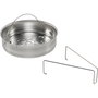 Fissler Vitaquick Premium Olla a presión 4,5l con accesorio de vapor, 22 cm