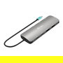 I-TEC Docking Station USB-C Metal Nano 2X HDMI con PD 100W, Gris, Soporte Dual Display 4K