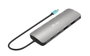 I-Tec Metal USB-C Nano 2X Display Docking Station con PD 100W y Cargador 100W