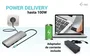i-tec Docking Station USB-C Metal C31NANOHDM2D100 con 2x HDMI 4K/60Hz, Ethernet, 5 Puertos USB, Power Delivery 100W y Cargador 100W incluido - Gris Aluminio