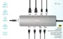 I-TEC Metal Nano 2x HDMI Docking Station USB-C con Cargador 100W