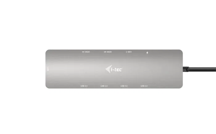 I-TEC Metal Nano 2x HDMI Docking Station USB-C con Cargador 100W