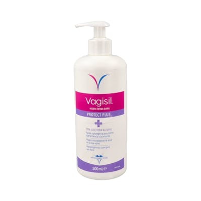 Vagisil Protect Plus Gel Limpiador para Higiene Íntima Diaria con Aceite de Neem y Árbol del Té, 500 ml Vagisil Protect Plus Gel Limpiador para Higiene Íntima Diaria con Aceite de Neem y Árbol del Té, 500 ml
