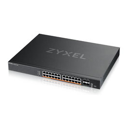 Zyxel XMG2230-28HP Switch Inteligente de 28 Puertos con 24x2.5G PoE++ y 4xSFP+, Montaje en Rack 1U, L2/L3, Gestionado por Nube NebulaFlex, Conectividad 10G