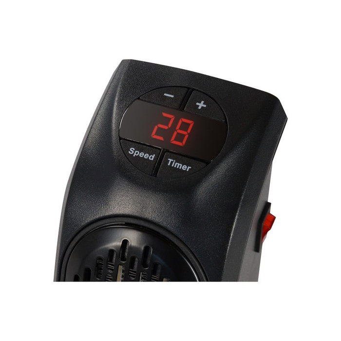 Raydan Home Mini Calefactor Compacto 400W Negro