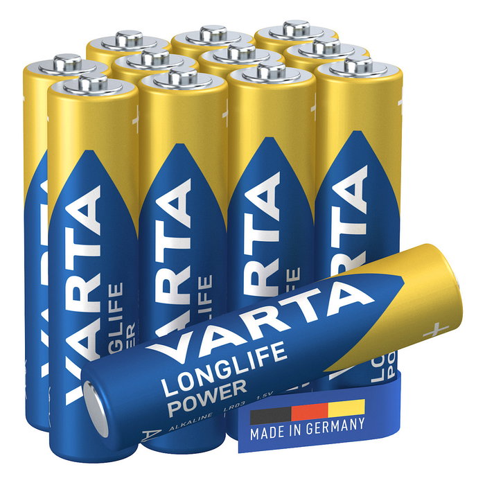 VARTA Longlife Power AAA Pack de 12 pilas alcalinas 04903