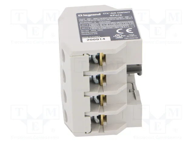 LEGRAND CTX3 Contactores Auxiliares NC + NA x3