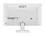 MSI Monitor Pro MP275W E2 27 Pulgadas IPS 120Hz Full HD (1920x1080) con Diseño PerfectEdge, VGA, HDMI, DisplayPort, Altavoces, Blanco
