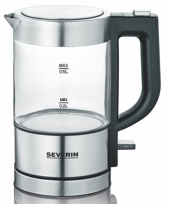 Severin WK 3472 Hervidor de agua de Vidrio 0,5 L