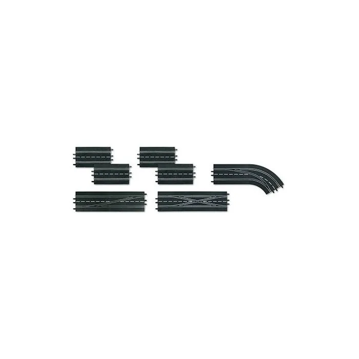 Carrera Digital 132 CAR4007486303676 - Pack de Extensión de Vías para Circuito Eléctrico de Carrera - Accesorios a Partir de 8 Años