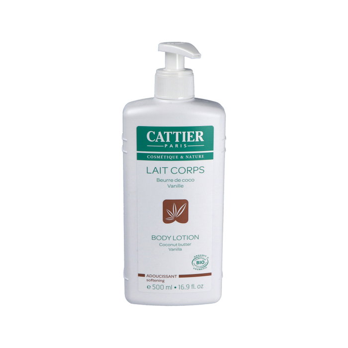 Cattier Leche Corporal Suavizante Coco-Vainilla 500ml Cattier Leche Corporal Suavizante Coco-Vainilla 500ml