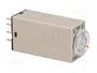 OMRON H3Y Relé de tiempo 24VDC DPDT 0,5-10s
