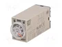 OMRON H3Y Relé de tiempo 24VDC DPDT 0,5-10s