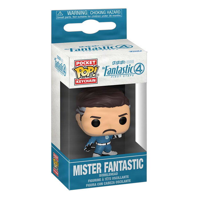 FUNKO Llavero Pocket POP! Marvel Los 4 Fantásticos Mister Fantastic FUNKO Llavero Pocket POP! Marvel Los 4 Fantásticos Mister Fantastic