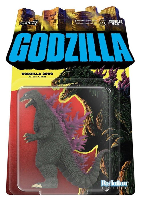 Super7 Godzilla Toho Figura ReAction Godzilla 2000 10 cm Super7 Godzilla Toho Figura ReAction Godzilla 2000 10 cm