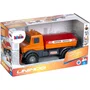 Klein Camión Quitanieves de Sal Mercedes Unimog 3801 - Ruedas Blandas, Plataforma Basculante, Escala 1:24 - Juguete para +3 años