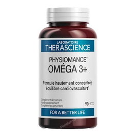 THERASCIENCE Omega 3 Plus 90 Perlas - Ayuda a mantener niveles normales de colesterol