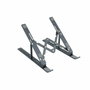 Tooq Soporte Elevador de Aluminio Plegable Gris para Portátiles de 11-15 Pulgadas