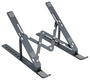 Tooq Soporte Elevador de Aluminio Plegable para Portátiles y Tablets, Gris