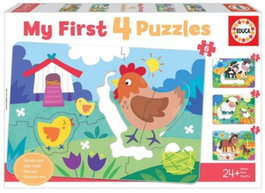 EDUCA BORRAS MAMAS Y BEBES MY FIRST PUZZLES