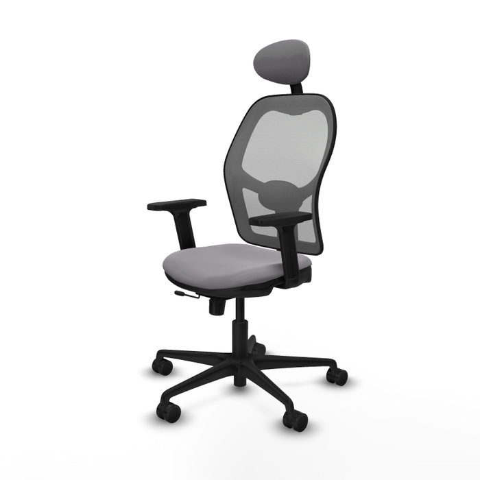 PIQUERAS Y CRESPO Silla de oficina Jorquera Gris con Mecanismo Sincro/Traslack PIQUERAS Y CRESPO Silla de oficina Jorquera Gris con Mecanismo Sincro/Traslack