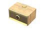 SAMI Altavoz Retro Multimedia con Radio FM, Tipo Madera Clara, 10W, USB y Microfono - SAMI