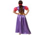Astra Disfraz Bailarina Árabe Multicolor para Niña 3-4 Años - Incluye Velo, Camiseta, Cinturón y Falda