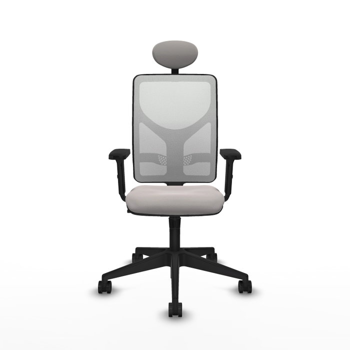 PIQUERAS Y CRESPO Silla de oficina Motilla Blanca con Mecanismo Sincro PIQUERAS Y CRESPO Silla de oficina Motilla Blanca con Mecanismo Sincro