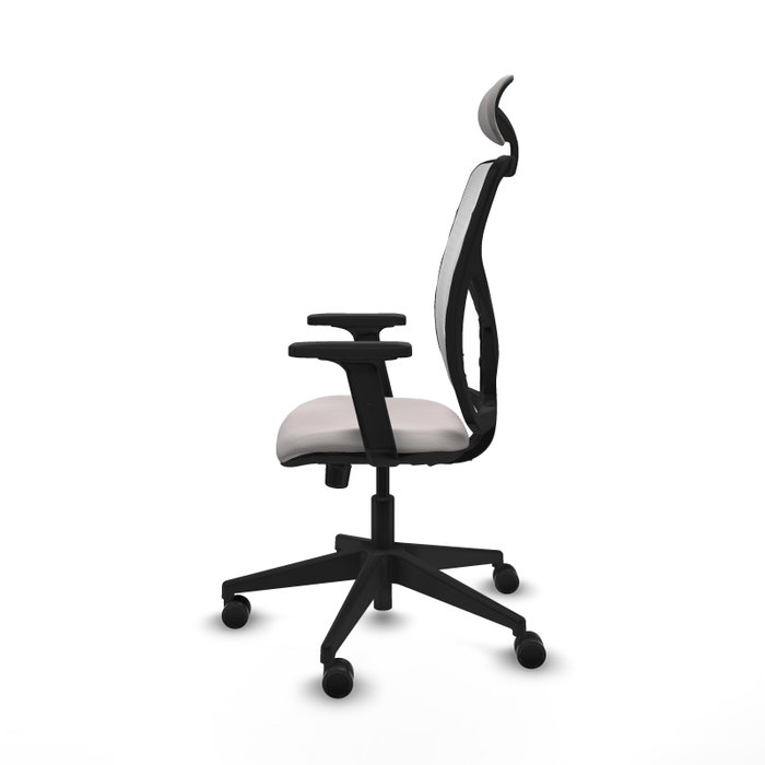 PIQUERAS Y CRESPO Silla de oficina Motilla Blanca con Mecanismo Sincro PIQUERAS Y CRESPO Silla de oficina Motilla Blanca con Mecanismo Sincro