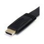 StarTech.com Cable HDMI de alta velocidad con Ethernet 5m Plano - 4K x 2K - Negro