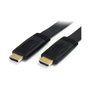 StarTech.com Cable HDMI de alta velocidad con Ethernet 5m Plano - 4K x 2K - Negro
