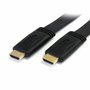 StarTech.com Cable HDMI de alta velocidad con Ethernet 5m Plano - 4K x 2K - Negro