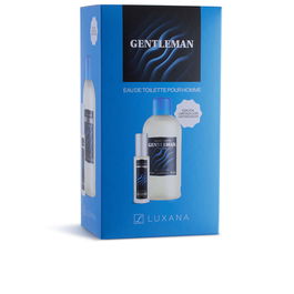 Luxana GENTLEMAN FOR MEN Estuche 2 pz Eau de Toilette Hombre Gourmand Oriental 1000 ml + 30 ml