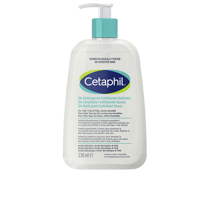 Cetaphil SA Limpiador Exfoliante Suave Gel Espumoso con Ácido Salicílico 236 ml Cetaphil SA Limpiador Exfoliante Suave Gel Espumoso con Ácido Salicílico 236 ml