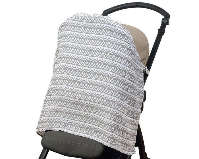 KioKids Protector para Carrito de Bebé Tipo Muselina Geogrey Gris +0 meses KioKids Protector para Carrito de Bebé Tipo Muselina Geogrey Gris +0 meses