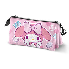 Karactermania Estuche My Melody Triple Sweets Rosa