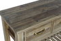 Consola Alpino DKD Home Decor Natural Dorado 36 x 79.5 x 109 cm