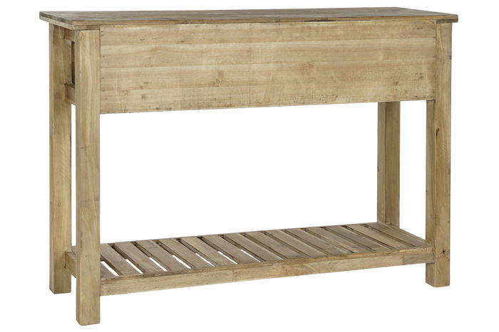 Consola Alpino DKD Home Decor Natural Dorado 36 x 79.5 x 109 cm Consola Alpino DKD Home Decor Natural Dorado 36 x 79.5 x 109 cm