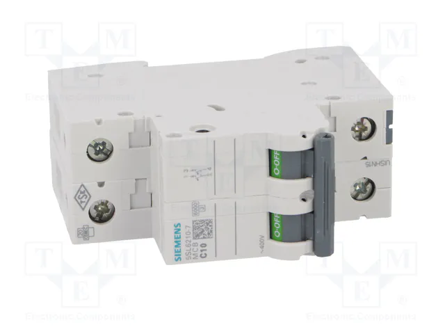 SIEMENS 5SL6210-7 Interruptor magnetotérmico 2 polos 10A C