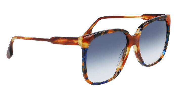 Victoria Beckham VB610SCB-212 con cristal azul degradado Victoria Beckham VB610SCB-212 con cristal azul degradado
