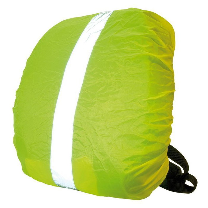 Wowow Funda impermeable para mochila con bolsillo y cinta reflectante, 48x35x16 cm Wowow Funda impermeable para mochila con bolsillo y cinta reflectante, 48x35x16 cm