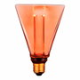 Fbright Bombilla LED Decorativa Diamante Ámbar E27 4W 200 lm 1800K