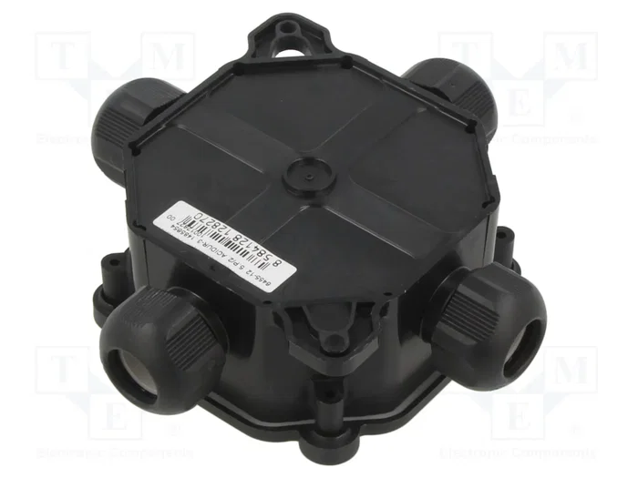 SEZ DK Caja de conexiones ACIDUR 3 Negro IP67