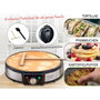 Adler Crepera AD 3058 de 1600 W con placa de 30 cm antiadherente