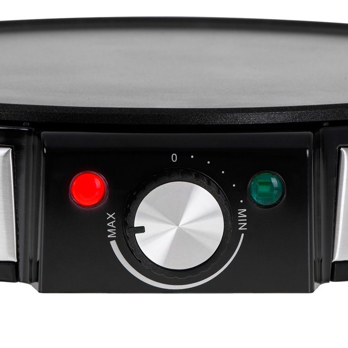 Adler Crepera AD 3058 de 1600 W con placa de 30 cm antiadherente