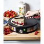 Adler Crepera AD 3058 de 1600 W con placa de 30 cm antiadherente